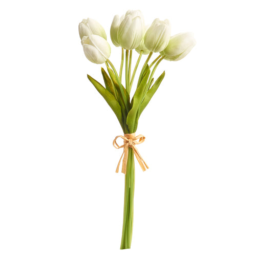 REAL TOUCH LIGHT GREEN TULIP BUNDLE - F4402017