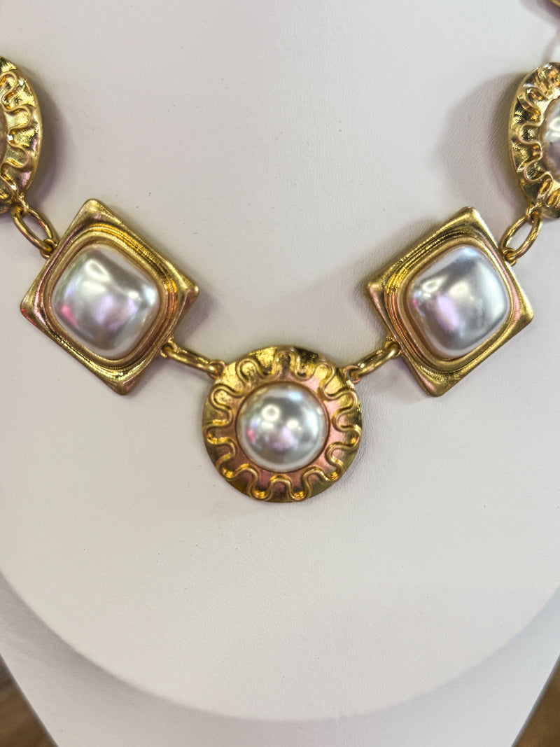 Vintage Cabachon Necklace