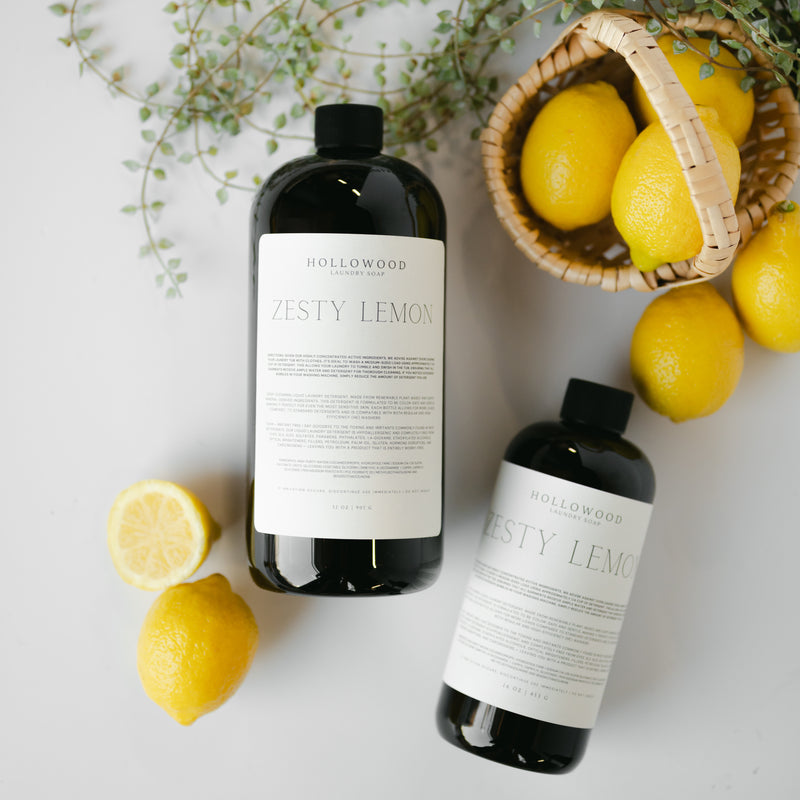 ZESTY LEMON | LUXURY LIQUID LAUNDRY SOAP