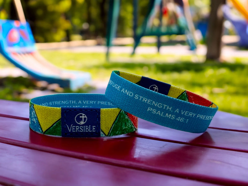 OVERCOMER - SURVIVOR SERIES / PSALM 46:1 WRISTBAND