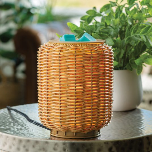 Wicker Lantern | Wax Warmer