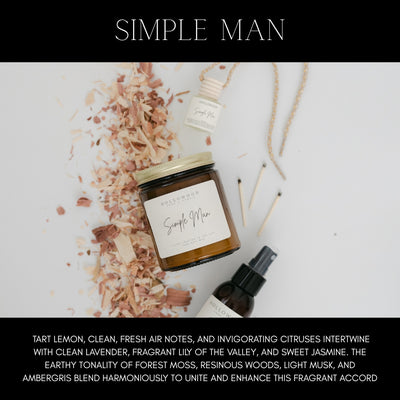 SIMPLE MAN | LINEN SPRAY