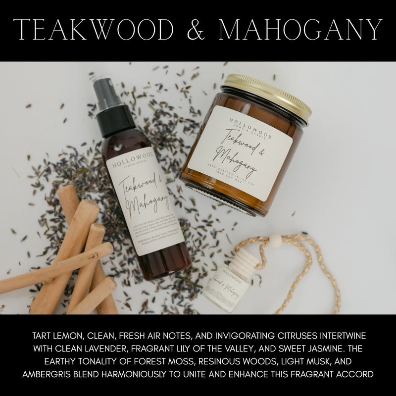 Teakwood & Mahogany | LINEN SPRAY