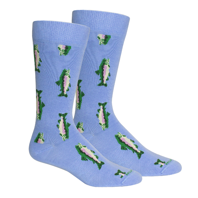 Watauga (Trout) Socks: Insignia Blue