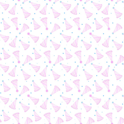 Pastel Birthday Party Hats - Prosecco