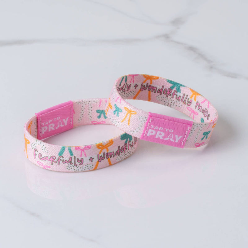 Tap To Pray™ - Kingfolk Series Wristband - Fearfully & Wonderfully Made: X-Small