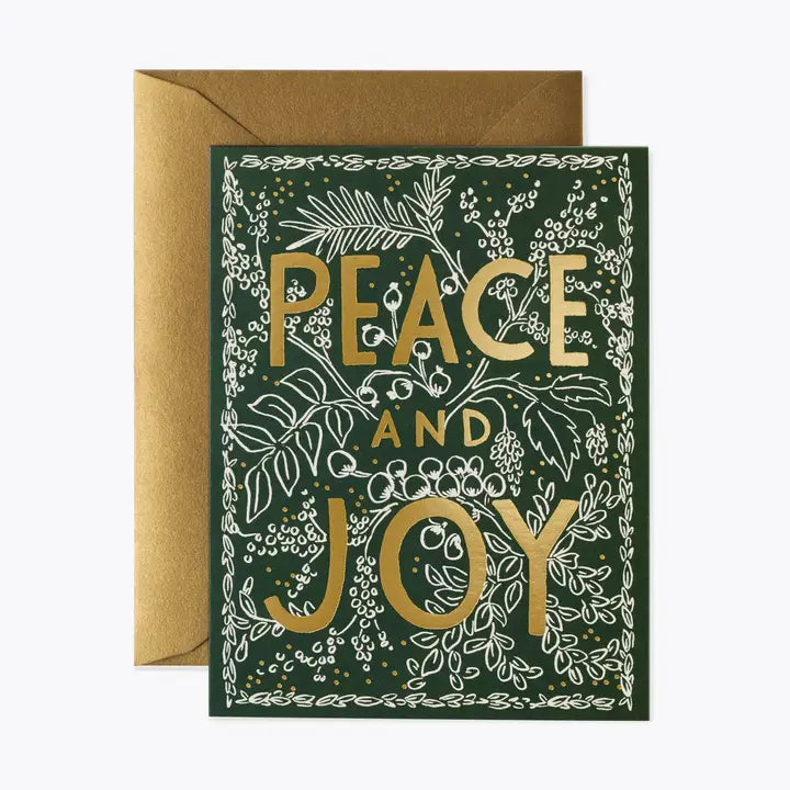 (BOXED SET) Evergreen Peace Card – Hollowood at Home