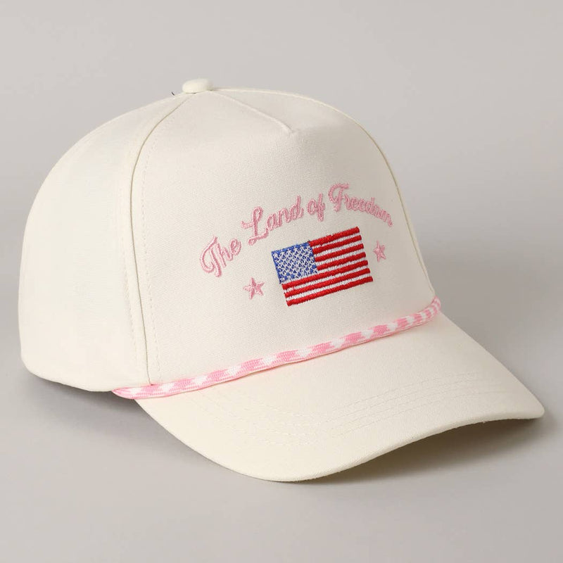The Land of Freedom  Hat: Red