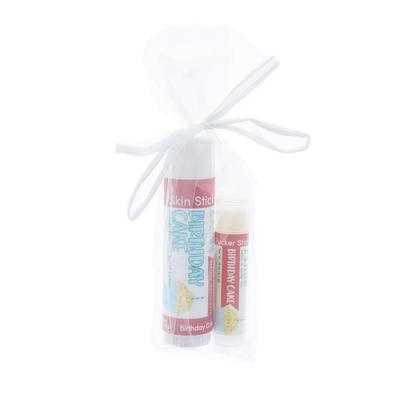 Birthday Cake Skin Stick & Pucker Stick Bundle