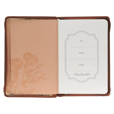 Amazing Grace Natural Canvas Journal