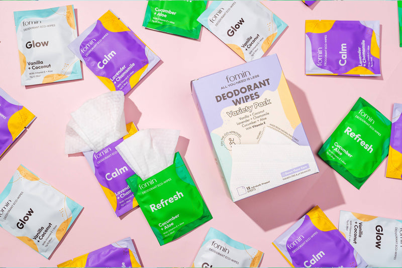 Deodorant Wipes: Variety Pack / Pack of 30