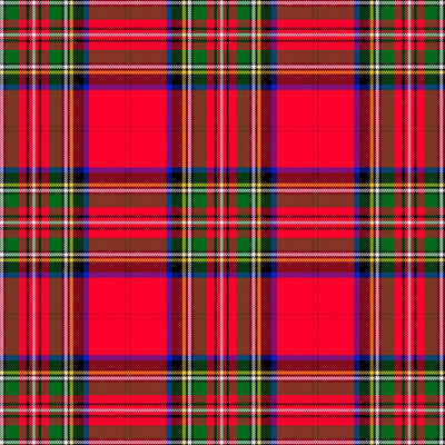 Red and Green Christmas Tartan - Prosecco Collection