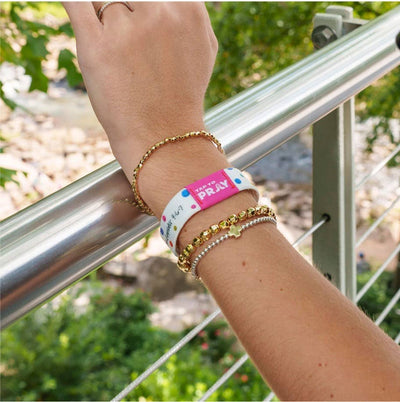 Tap To Pray™ - Kingfolk Series Wristband - Anxious for Nothing: X-Large