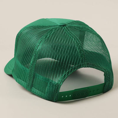 JESUS SAVES I SPEND Trucker: KELLY GREEN