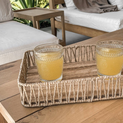 415 - Wooden Rope Tray: Large