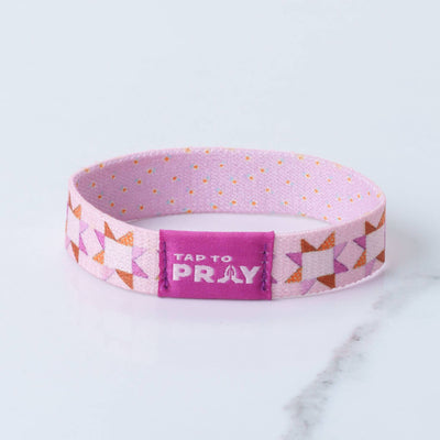 Tap To Pray™ - Kingfolk Series Wristband - Covered by His Promises: X-Small