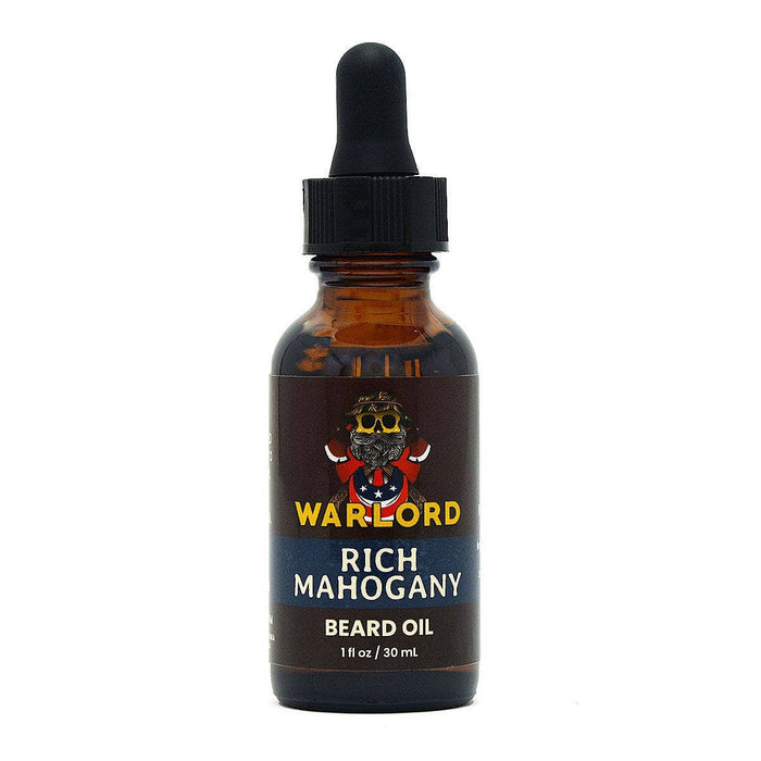 Rich Mahogany Beard Oil: 1 oz.