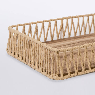 415 - Wooden Rope Tray: Large