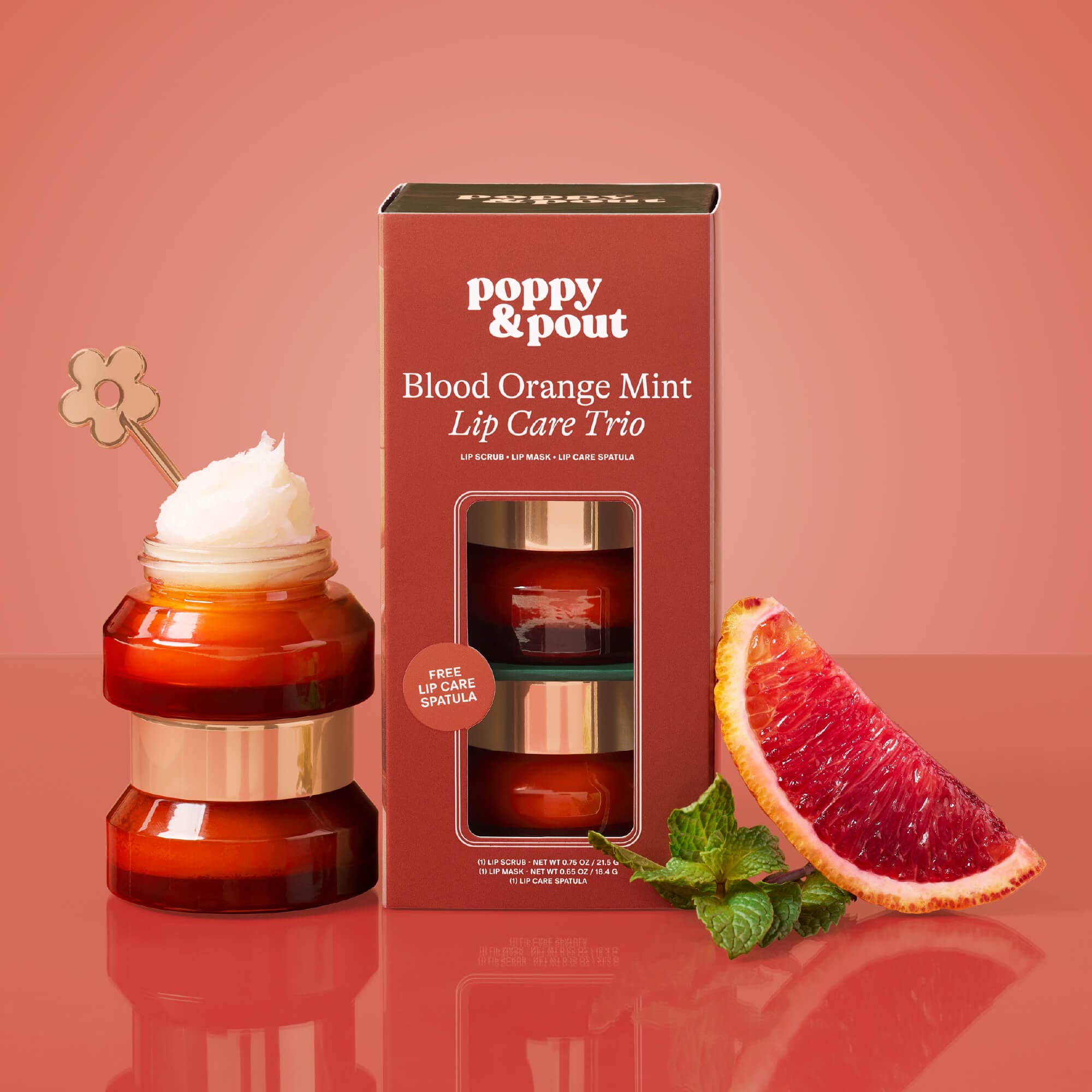 Blood Orange Mint | Lip Care Trio – Hollowood at Home