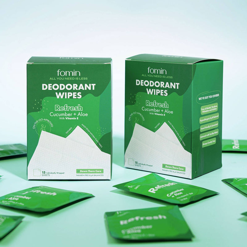 Deodorant Wipes: Variety Pack / Pack of 15
