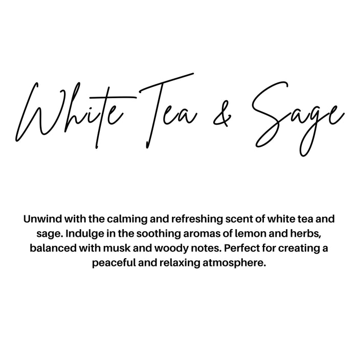 WHITE TEA & SAGE | GLASS JAR