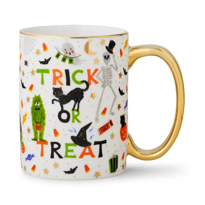 Halloween Parade Porcelain Mug
