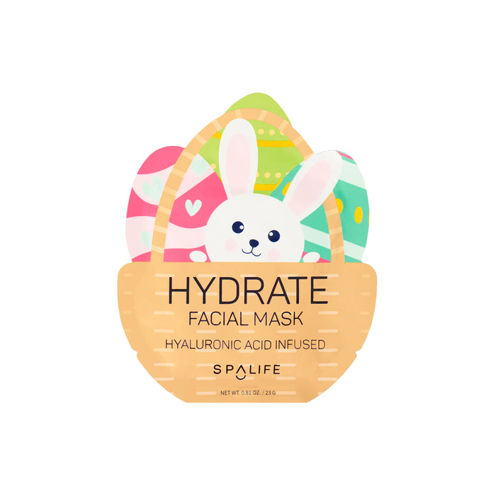 Easter Bunny, Hyaluronic Acid infused Facial Mask