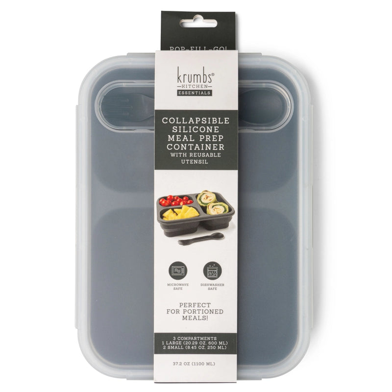 Collapsible Silicone Meal Prep Container