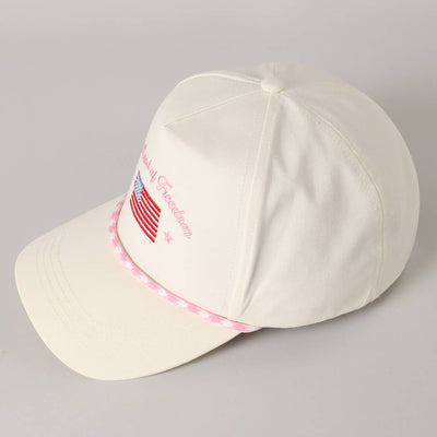 The Land of Freedom  Hat: Red