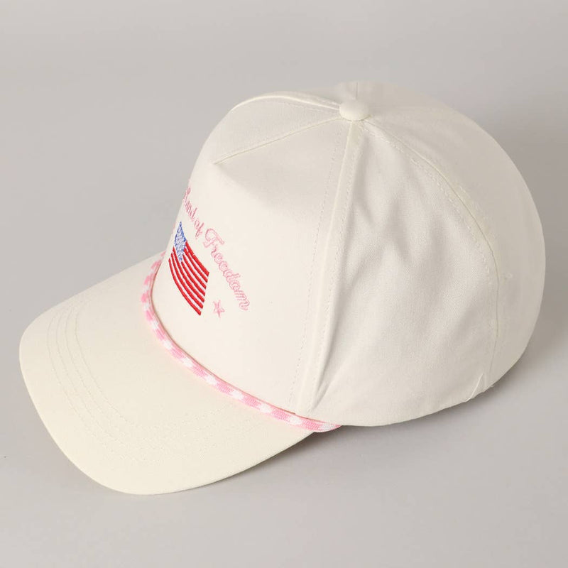 The Land of Freedom  Hat: Red