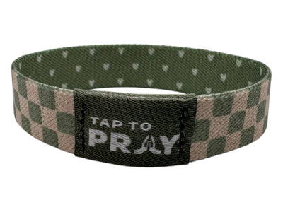 Tap To Pray™ Wristbands - Cottage & Tile: Large
