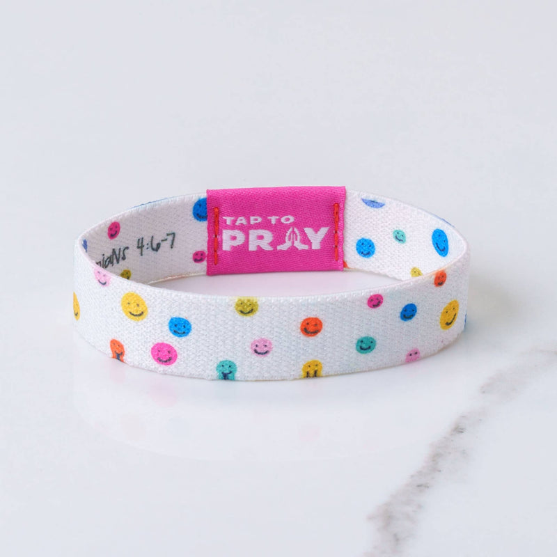 Tap To Pray™ - Kingfolk Series Wristband - Anxious for Nothing: Medium
