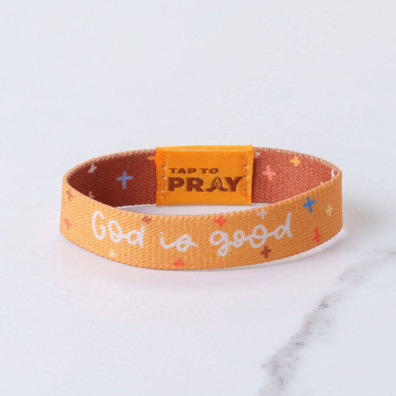 Tap To Pray™ - Kingfolk Series Wristband - God Is Good: X-Small