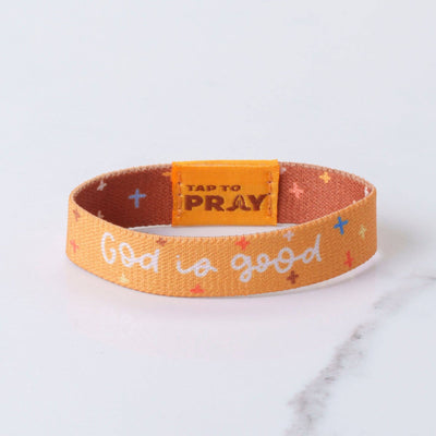 Tap To Pray™ - Kingfolk Series Wristband - God Is Good: Small