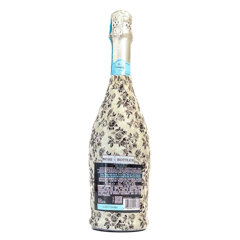 Black and White Floral - Prosecco