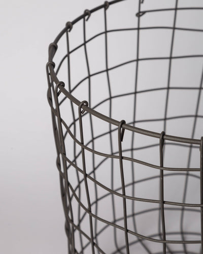 308 - Round Iron Basket: Large