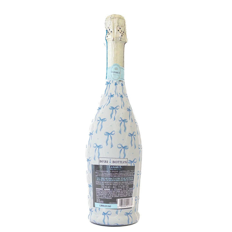 Grandmillenial Blue Bows - Prosecco
