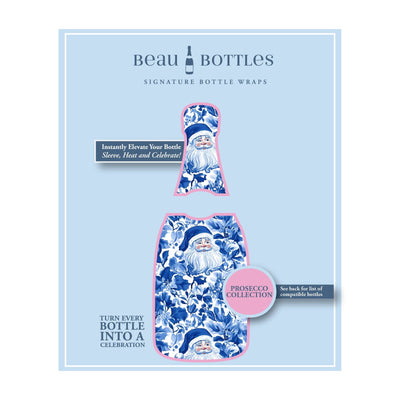 Blue and White Santa - Prosecco Collection