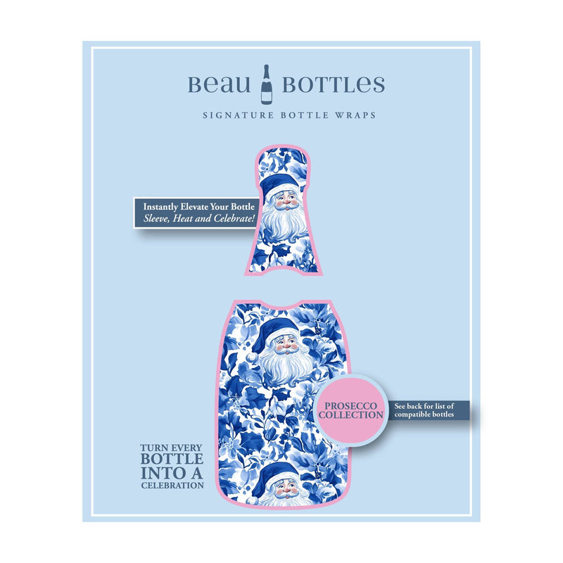 Blue and White Santa - Prosecco Collection