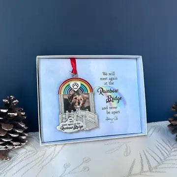 Rainbow Bridge Photo Ornament