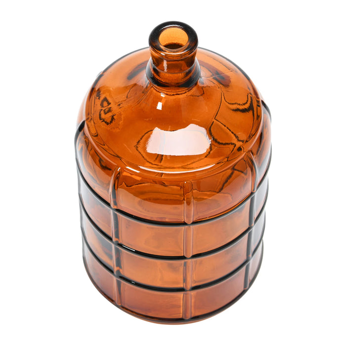 Glass Vintage Reproduction Bottle-AMBER