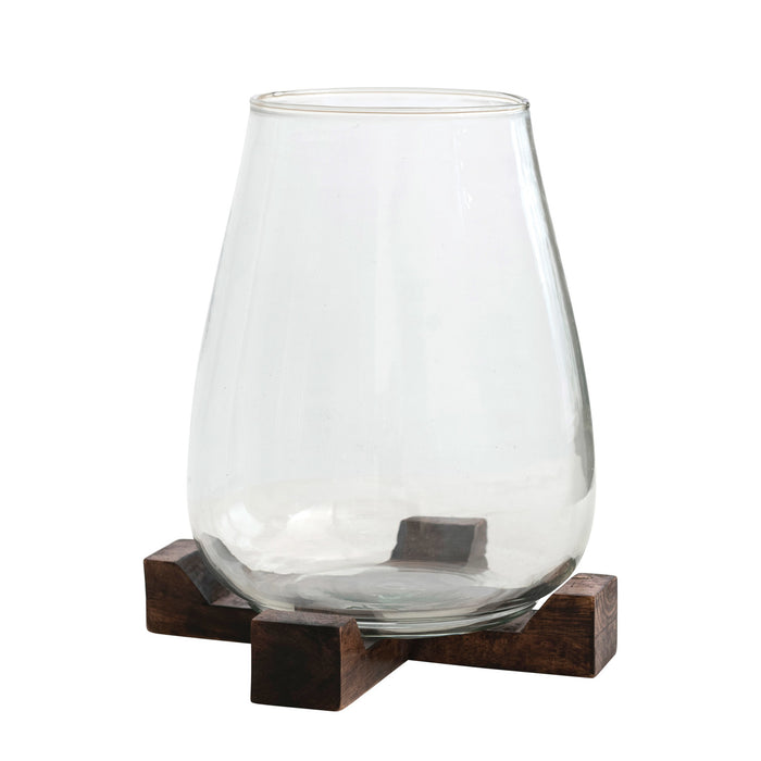 Glass Hurricane/Vase