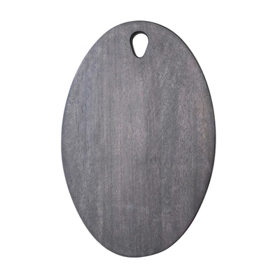 BLACK OVAL CUTTING BOARD