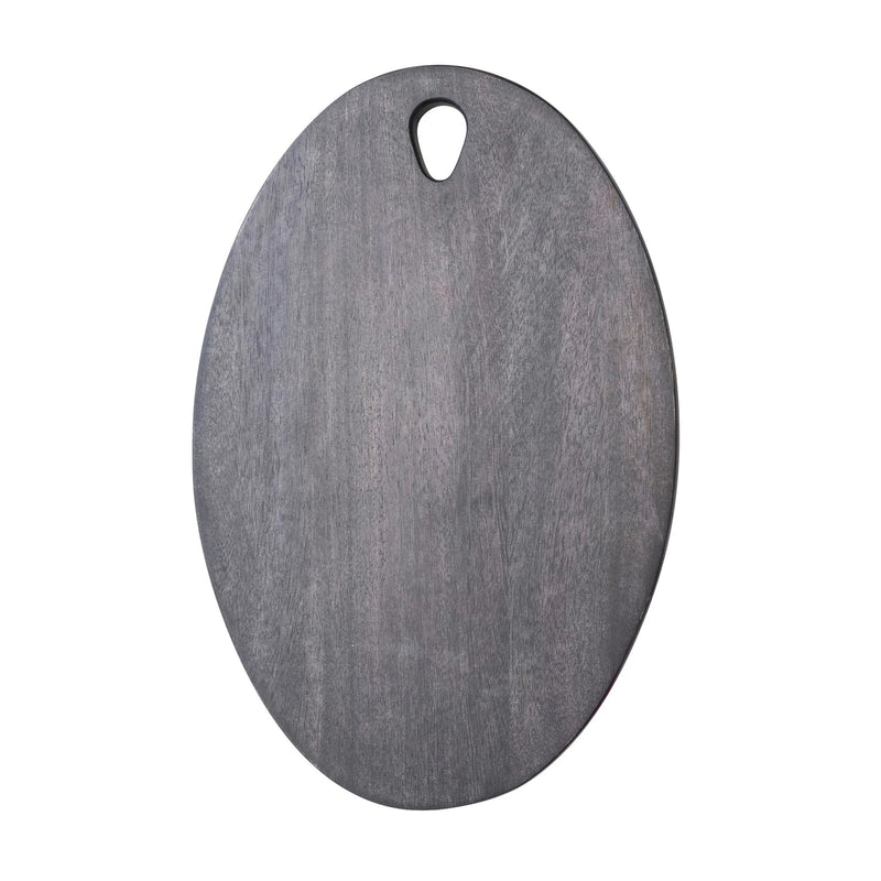 BLACK OVAL CUTTING BOARD