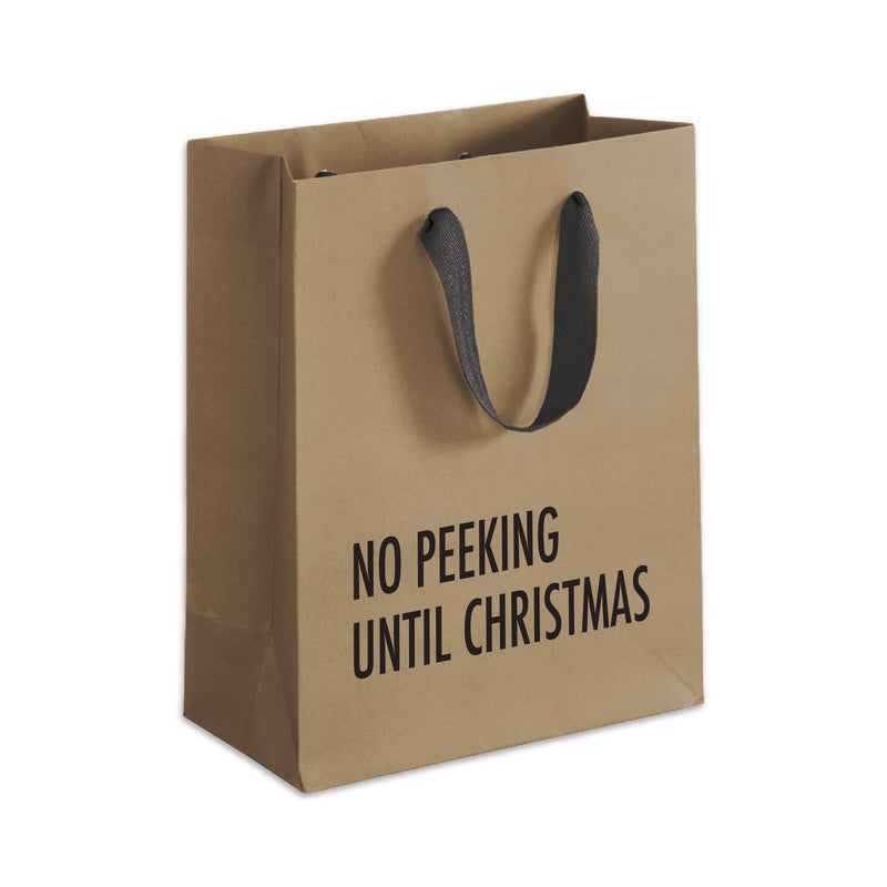 No Peeking -  Christmas Gift Bag