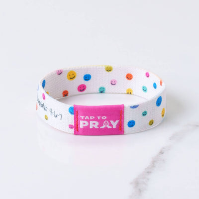 Tap To Pray™ - Kingfolk Series Wristband - Anxious for Nothing: Large