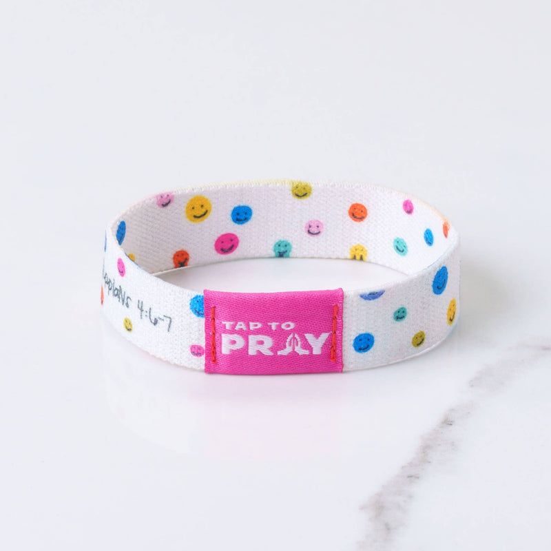 Tap To Pray™ - Kingfolk Series Wristband - Anxious for Nothing: X-Large