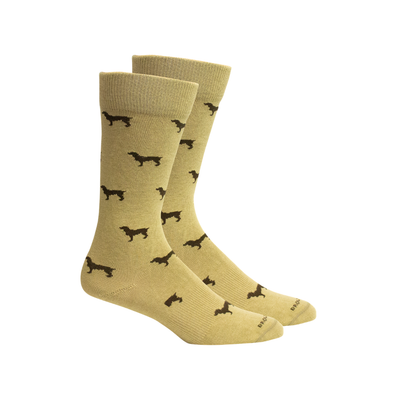 Beau (Boykin) Socks: Khaki