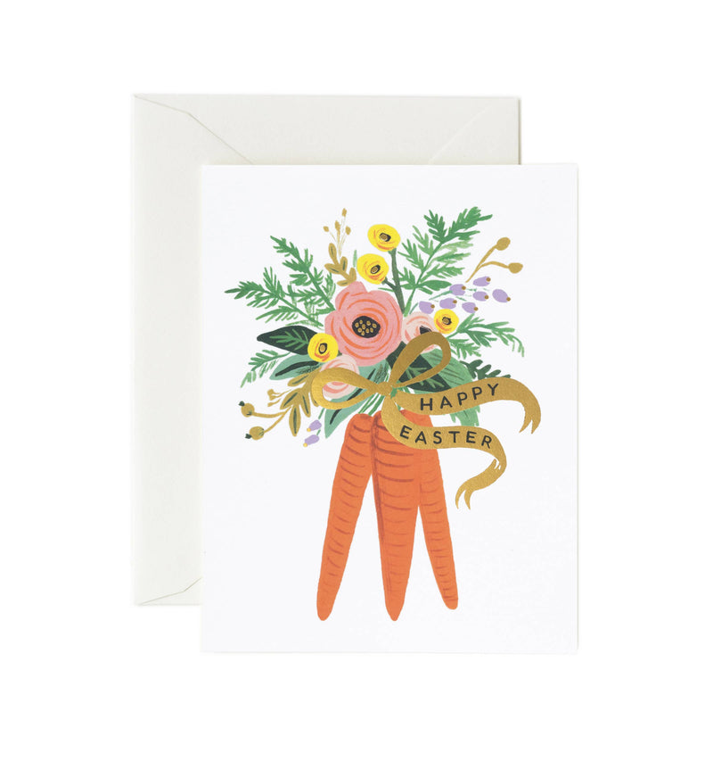 Carrot Bouquet Card