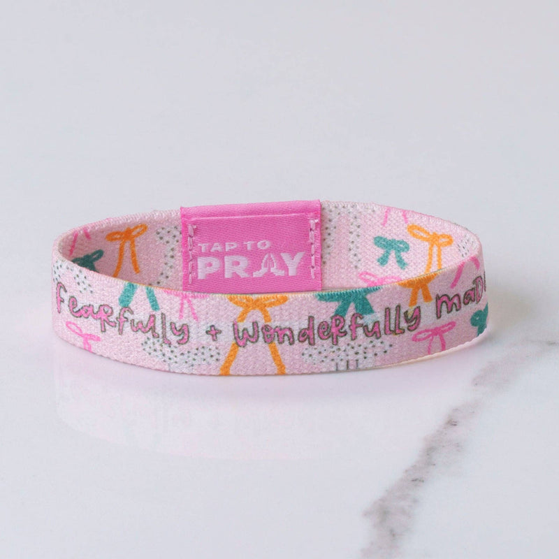 Tap To Pray™ - Kingfolk Series Wristband - Fearfully & Wonderfully Made: X-Large